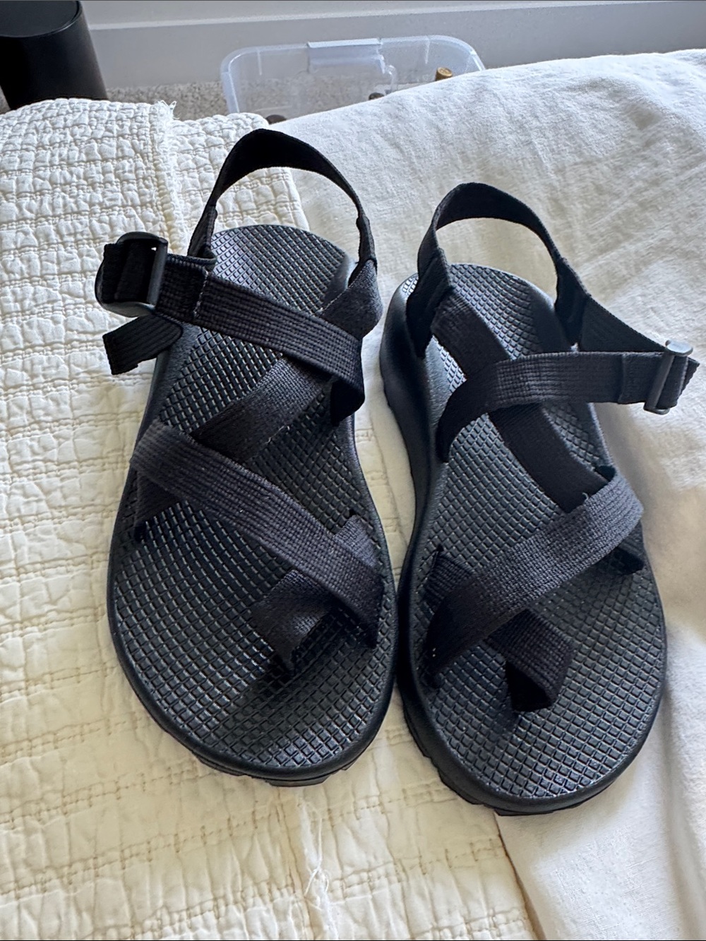 Chaco Men's Black Webbing Sandals